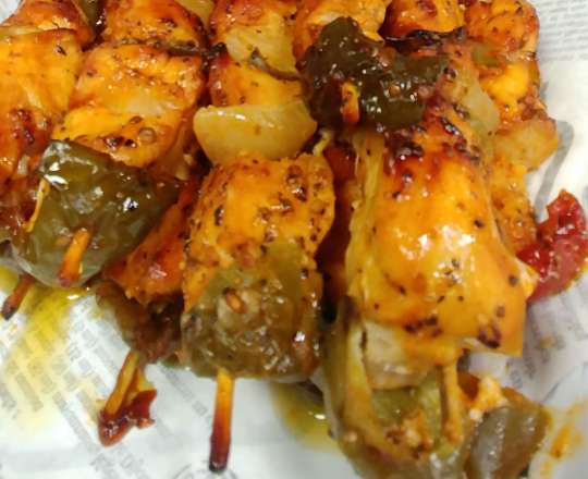 brochette de poulet