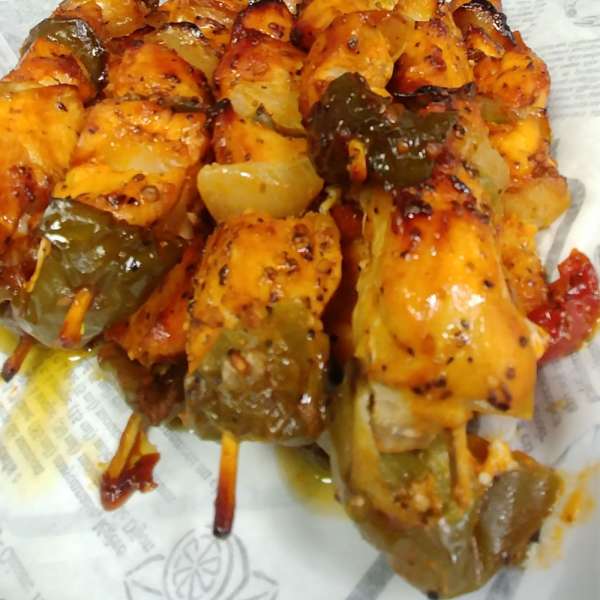 brochette de poulet