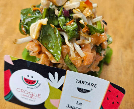 Boîte à lunch Tartare: Saumon Japonais