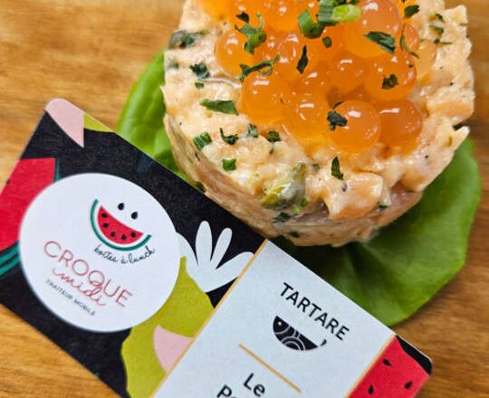 Boîte à lunch Tartare: Saumon Perlé